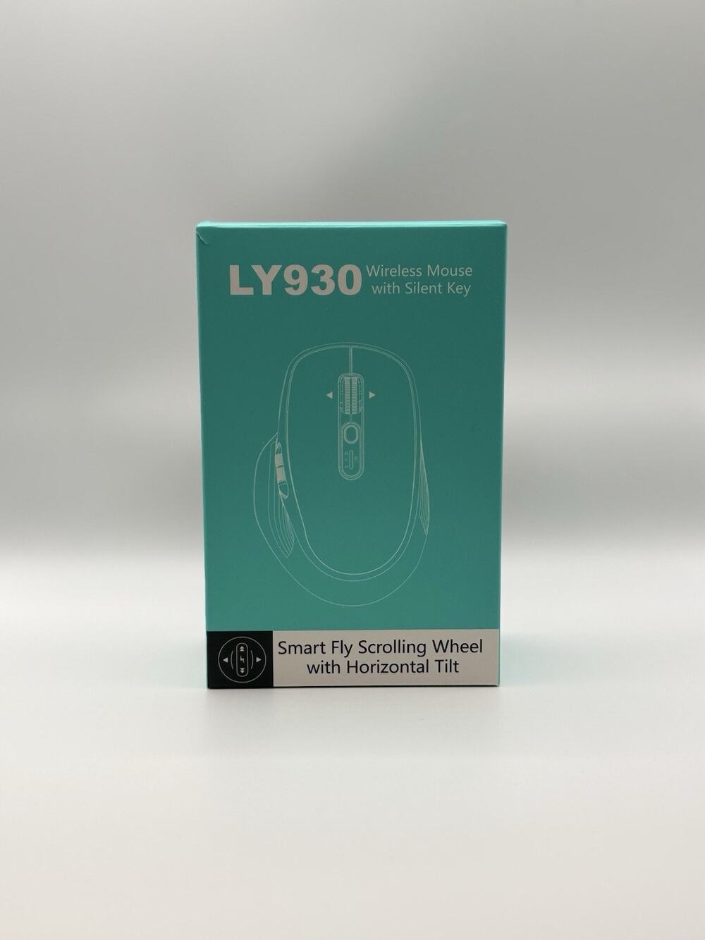 LY930 Dual Mode Wireless Mouse Bluetooth 2.4GHz Rechargeable Silent 4800 DPI